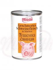 Geschmortes Schweinefleisch in Stücken "Tuschenka" 400g 