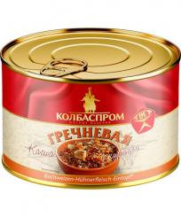 Kolbasprom Buchweizen Huehnerfleisch Eintopf 525g 