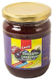 EMELYA Pflaumenmarmelade 580g 