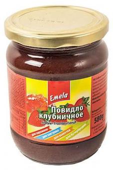 EMELYA Erdbeermarmelade 580g 