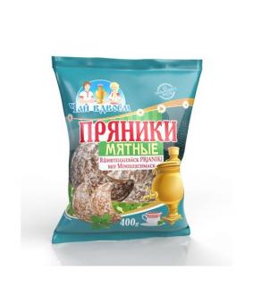 Tchaj wdwoem Prjaniki mit Minzgeschmack 400g 