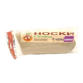 Socken aus Alpakawolle 