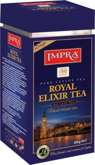 Impra Tee Ceylon Royal Elixir Big Leaf 200g Dose Blau 