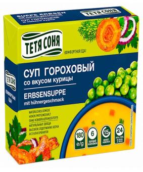 Tetja Sonja Erbsensuppe mit Huhngeschmack 180g 
