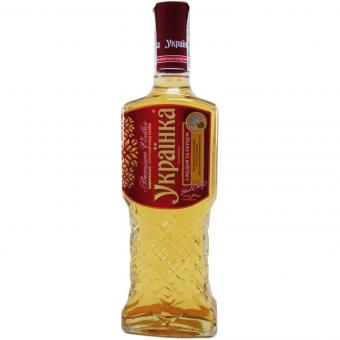 Vodka  "Ukrainka - Honey & Pepper", Alc. 40% vol 0,7l 