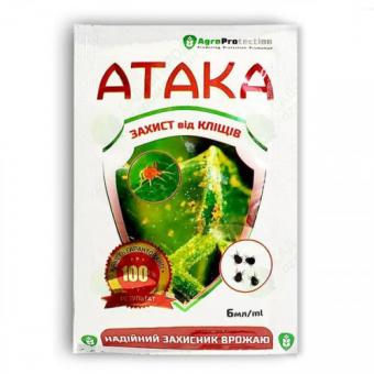 Инсектицид Клещ Атака 6мл Еко 