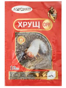 ТМ АГРОМАКСИ Инсектицид Хрущ OFF 10мл 