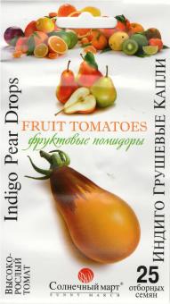 INDIGO PEAR DROPS Tomatensamen 25 Samen 